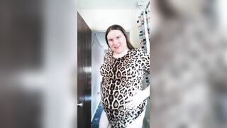 Leopard costume & Weight Disclose!