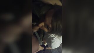 Hot trans hotty sucks truck driver