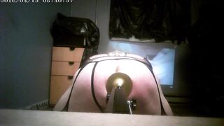 Sissy machine banging crossdress chasity hypno