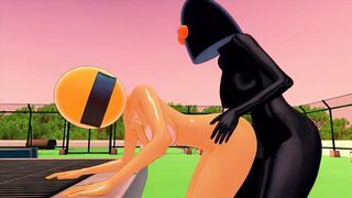 SHEMALE HENTAI Among Us monster X yellow (CG ANIME)