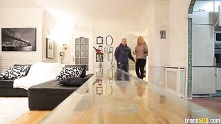 transsexual Thais Anderson gets drilled! Trans500