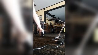 Joslynn Takes Solo Anal On Chair