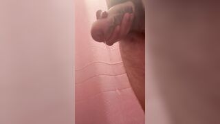 MASSIVE EJACULATION TRICKLING FROM MY WEENIE (FTM)