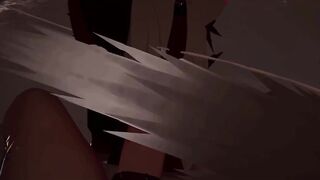 Devil's giving me such a sloppy BJ in the pool in VR Chat