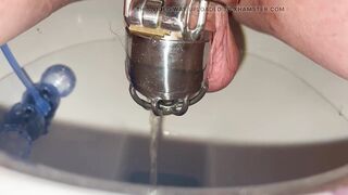 Sissy Chastity Pee Throne-Room