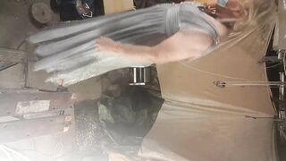 Hanging and feminin fall