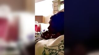 Hawt t-girl escort sucking large white rod