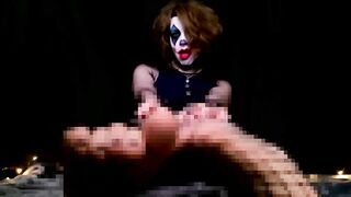 transsexual clown worships her feet trailer OBTAINABLE ON ONLYFANS/FANSLY/MV