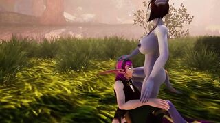 Draenei Shemale Hentai Dickgirl Bangs Sexy Elf - Warcraft Porn Parody