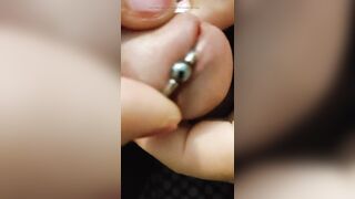 Cuckold is preparing to receive a load of jizz