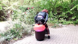 Fashion Show With Drubbing Dildofucking And Outdoor Jizz Flow