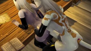 Futanari Draenei Love - World of Warcraft