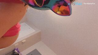 I made Dad CUM his panties