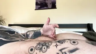 Gently rubbing my biggest clitoris, Butch Snatch, Obese Twat, Dyke, Androgynous, Transmasculine, FTM, Tdick