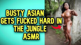 Breasty Mother I'd Like To Fuck Oriental Gets Drilled Hard In The Jungle
