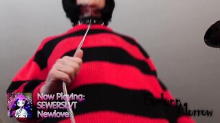 Want To tear my fishnets up further? Like absolutely ruin 'em?