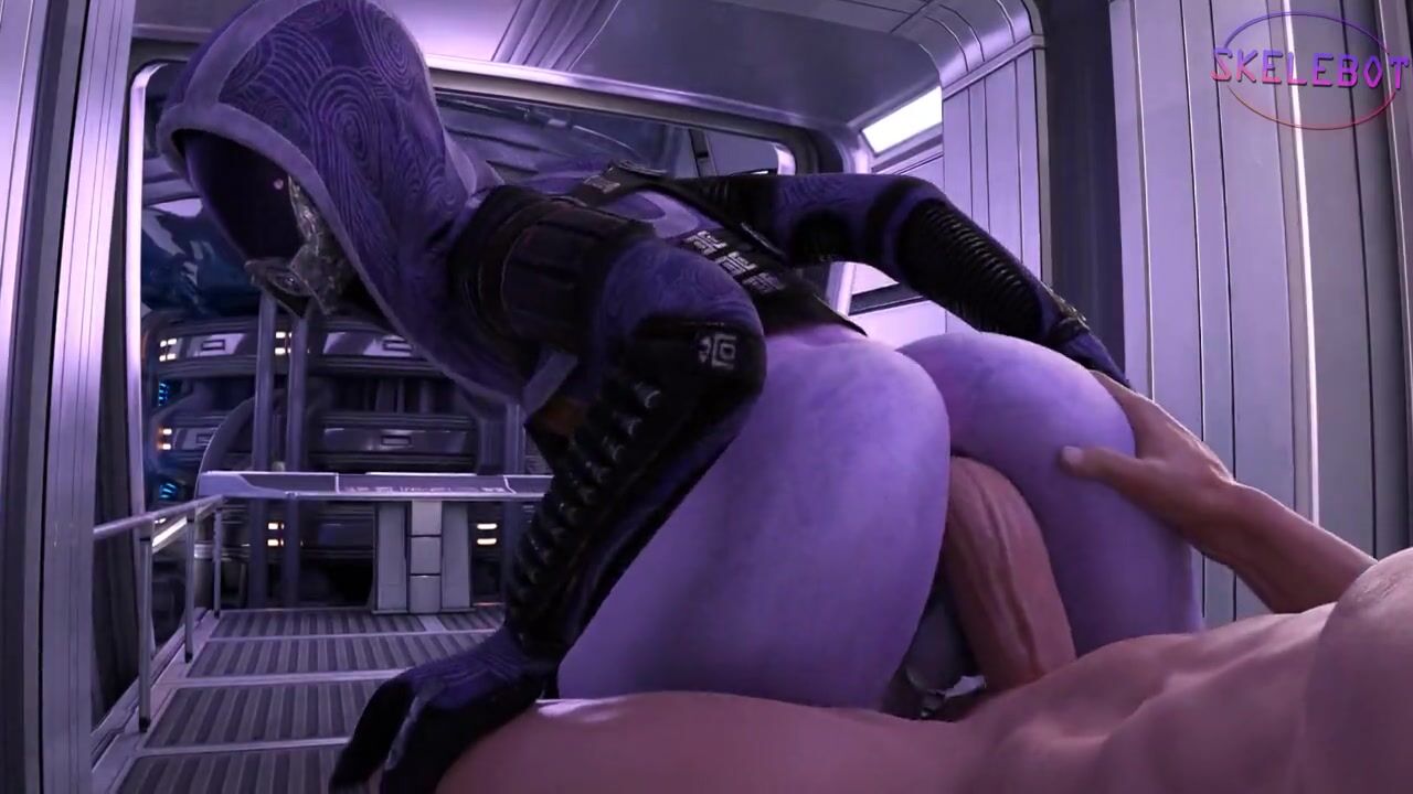 mass effect, sfm, alien, animated, ass fuck, anal sex, butt, big cock, anim...