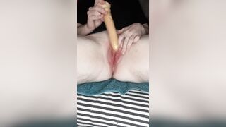 Semi-Pumped Cunt Sextoy Masturbation whilst watching Porn, throbbing Climax