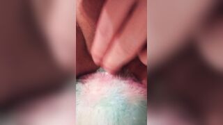 Large clitoris masturbation FTM transgender to climax