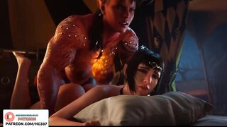 BALDURS GATE three SHEMALE HENTAI ANIME DEMON ANGEL BANG AND CREAMPIE SHADOWHEART