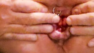 Widening Pierced Vagina Rosebud Anal