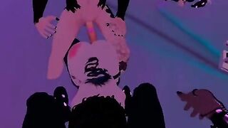 Getting My Dong Sucked as She’s Getting Screwed in VRC! Ai VR Sex Toys