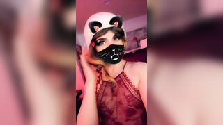 Sissy femboy filthy kitty in different outfits