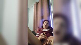 I love playing with my angel's dong and body