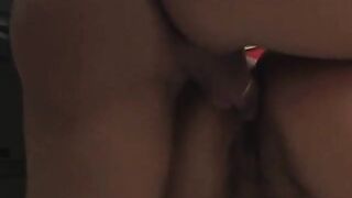 Blond gal wraps her lips around t-gals hard dong