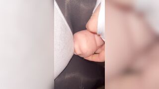 English TV in baby mums TIGHTS