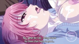 Siendo penetrada por la lesbiana futa