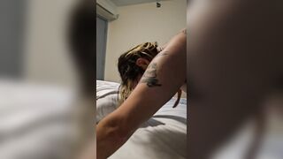 Trans gal Lizzy Rose take it all like a nice hotty should