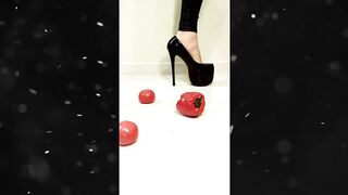 Mastix Pleasures Slaves by Trampling Crushing fake Dongs and Balls with High Heels! Veronica Taboo