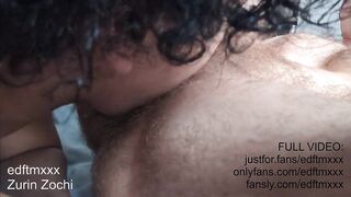 closeup FTM cunt licking