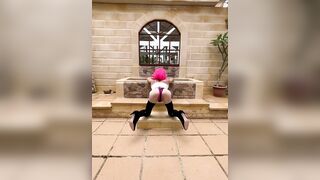 Skinny hawt crossdresser has a sexy body.