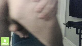 Sissy Intimate Show Masturbating, Groaning and Cumming on Web Camera