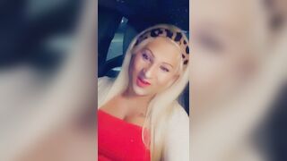Sexy Trans Blond Just Fooling Around