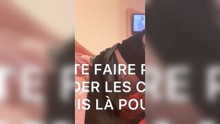 LÉA LA SALE CHIENNASSE DEFONCEE A LA CHAÎNE À L’HÔTEL À MARSEILLE