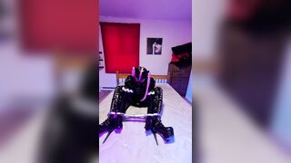 Sissy Maid Self Servitude Wrist Ankle Inflexible Spreader