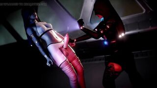 Space Tugjob With telekinesis