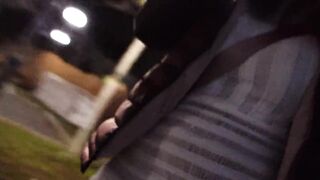 Urinate and large cum on my tan hose