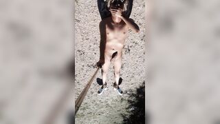 undressed in public booty and heels