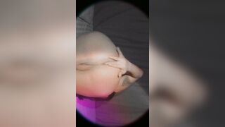 Screwing myself in my room