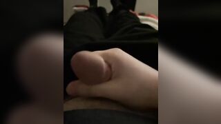 Trans Woman Jerking Off