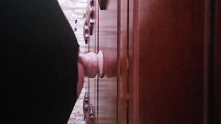 Swimsuit and a sex toy pleasure