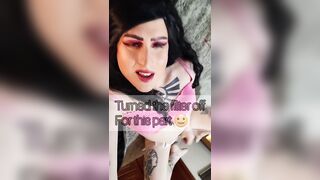 Just a reminder my Onlyfans is free and full of weed, feet, and this lascivious transgirl.