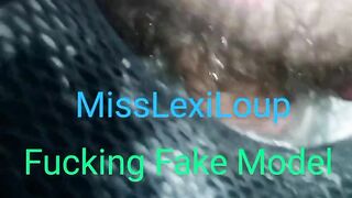 MissLexiLoup trans female taut Rectums booty banging getting a great bang with fake model A1
