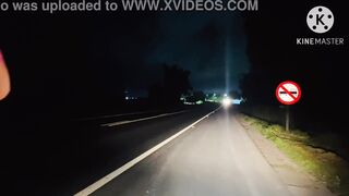 WICKED GIVING CUISINE ON THE SIDE OF A BUSY ROAD OUT OF A JO-BAG