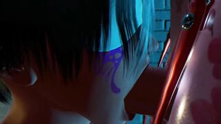 Futanari Facefucking