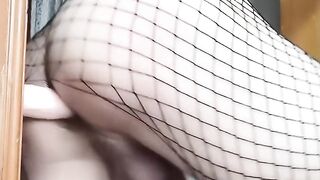 Oozing all the way throughout my sissygasm session